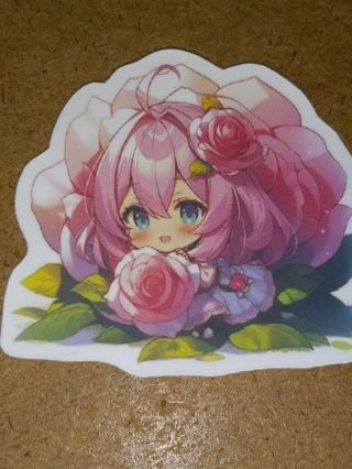 Anime new small vinyl laptop sticker no refunds regular mail very nice quality