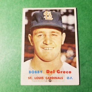 1957 - TOPPS BASEBALL CARD NO. 94 - BOBBY DEL GRECO - CARDINALS