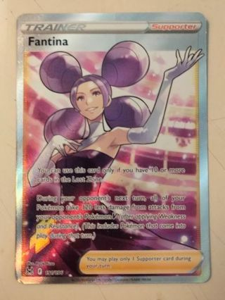 Fantina 191/196 rare holo pokemon