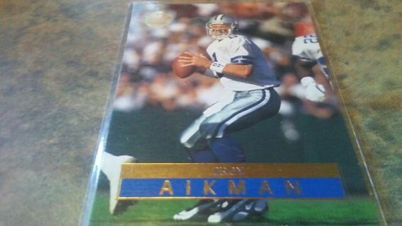 1999 DONRUSS ULTRA TROY AIKMAN DALLAS COWBOYS FOOTBALL CARD# 32