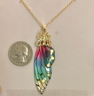 New Fairy Wings Necklace