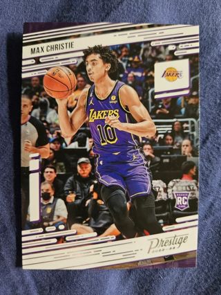 2022-23 Panini Chronicles Prestige Rookie Max Christie