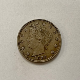 1883 Liberty Head Nickel w/o Cents
