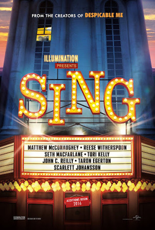  "Sing" 4K UHD "Vudu or Movies Anywhere" Digital Code