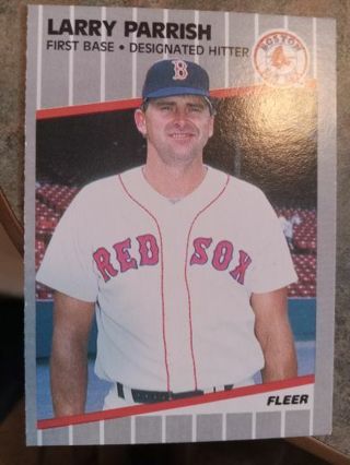 1997 FLEER LARRY PARRISH BOSTON RED SOX BASEBALL CARD# 94