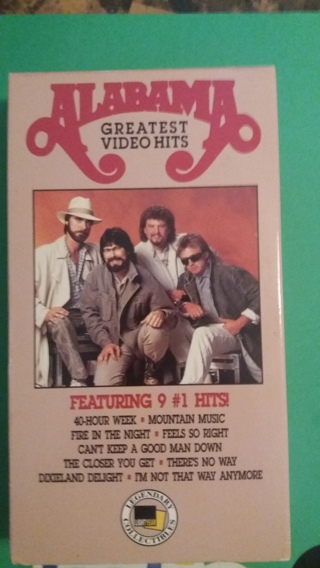 vhs alabama gretest video hits free shipping