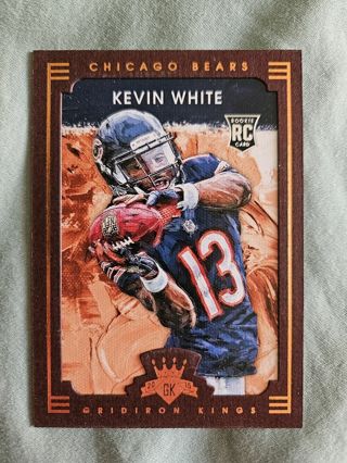 2015 Panini Gridiron Kings Rookie Kevin White