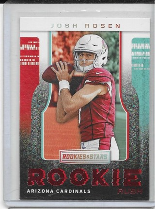 Josh Rosen 2018 Rookies & Stars Rookie Rush #RR6