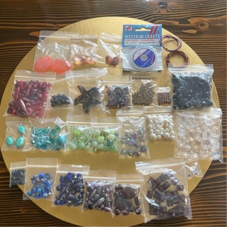 24 Bags of STUNNING Beads For Crafts and JEWELRY Making 