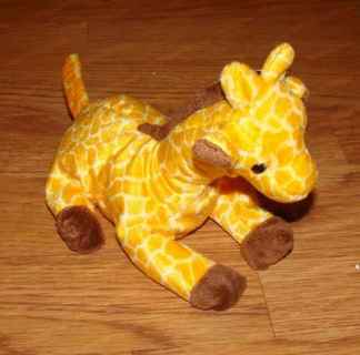 TY  TWIGS GIRAFFE BEANIE BABY=7"