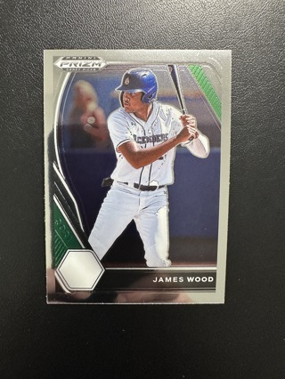 James Wood 2021 Panini Prizm Draft Picks #PDP62 EX-MT Pre RC