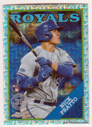 Nick Pratto, 2023 Topps Silver Pack Mojo ROOKIE Card #T88C-50, Kansas City Royals, (LB10)