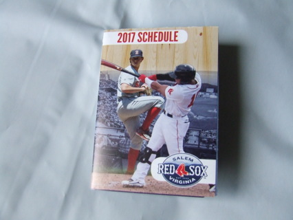 2017 Salem Red Sox Minor Baseball Schedule 