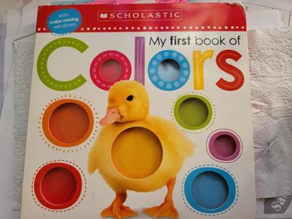 Scholastic My First Book of Colors