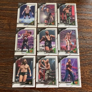 (9) Wrestling Cards Lot