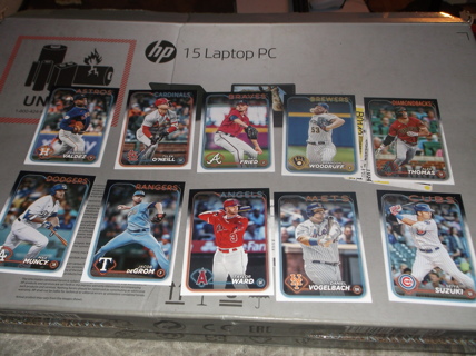2024   topps  series  1   25  card  lot