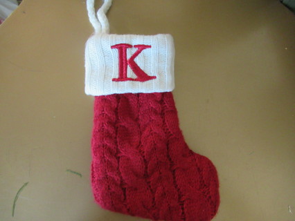 Christmas Stocking--Knitted