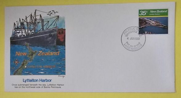 Four New Zealand Port & Harbor Covers Full Color