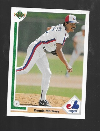 1991 UPPER DECK DENNIS MARTINEZ #385