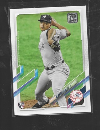 2021 TOPPS ALBERT ABREU ROOKIE #88