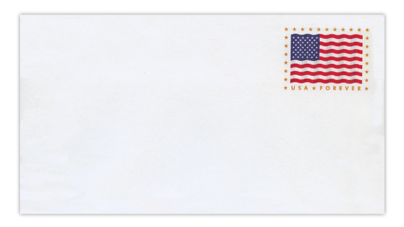 One (1) Small Stamped Envelope