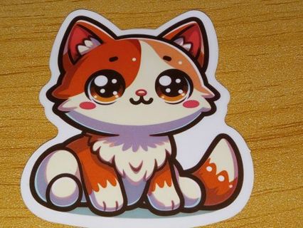 Kawaii Cute new one big vinyl sticker no refunds regular mail only Very nice quality