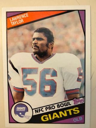 1984 Lawrence Taylor card