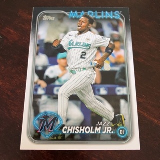 2024 Topps Series 1 - [Base] #223 Jazz Chisholm Jr.