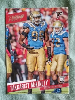 2017 Panini Prestige Rookie Takkarist McKinley