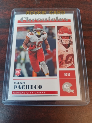 Isiah Pacheco *Rookie 2022 Chronicles Football #36