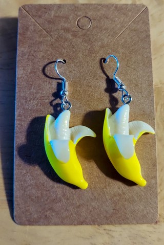 Banana Earrings