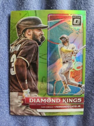 2022 Donruss Optic Diamond Kings Lime Green Fernando Tatis Jr.