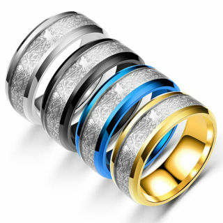 8MM Stainless Steel Ring 