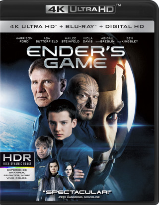 Ender's Game (Digital 4K UHD Download Code Only) *Harrison Ford* *Orson Scott Card*