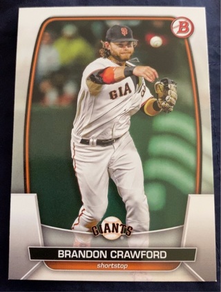 2023 Bowman Brandon Crawford #50  San Francisco Giants