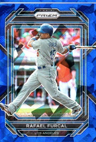 2023 Panini Prizm Rafael Furcal Blue Ice