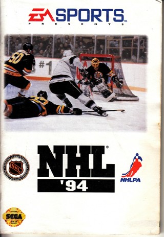 Sega Genesis, NHL 94 Manual only