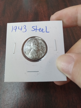 1943 Steel wheat cent (81 years old !!!)