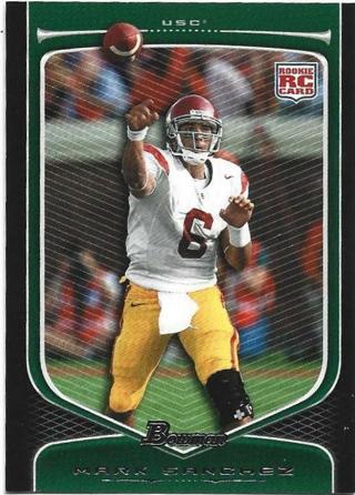 2009 BOWMAN MARK SANCHEZ ROOKIE CARD