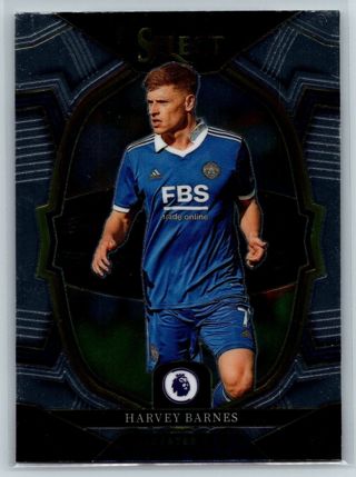 2022-23 Panini Select Premier League Harvey Barnes Terrace Level #55 Football Card