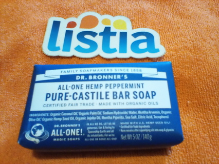 * DR. Bronners Hemp/Peppermint soap *