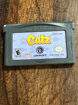  Vintage Nintendo Gameboy Catz Game