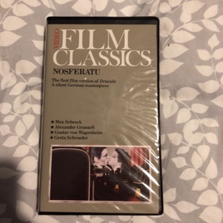 Nosferatu VHS 