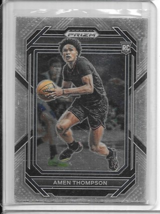 Amen Thompson 2023-24 Prizm Draft #4 Rookie Card