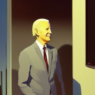 (2) BIDEN DIGITAL COLLECTABLES