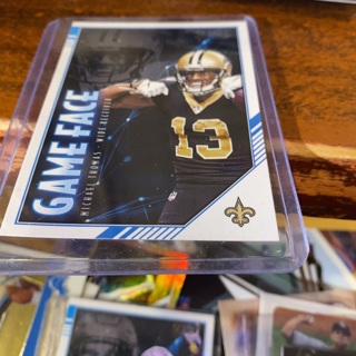 2020 score game face Michael Thomas football card 