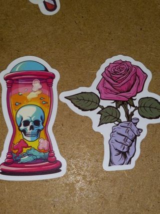 New Cute 2 nice vinyl sticker no refunds regular mail only Very nice quality!