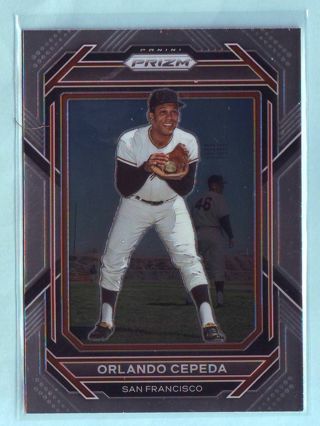 2023 Panini Prizm Orlando Cepeda Baseball Card # 197 Giants