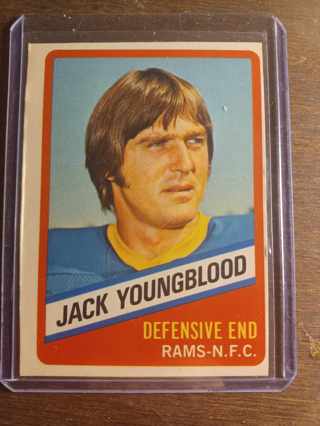 1976 Wonder Bread/Town Talk #14 Jack Youngblood Football