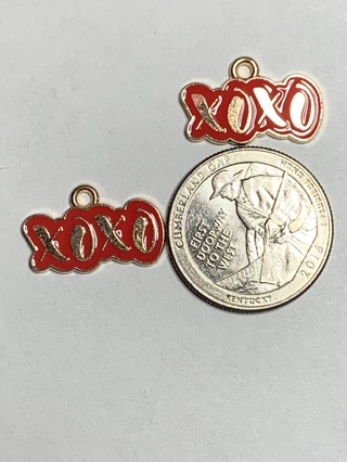 ♥♥VALENTINE’S DAY CHARMS~#9~SET 3~SET OF 2 CHARMS~FREE SHIPPING ♥♥